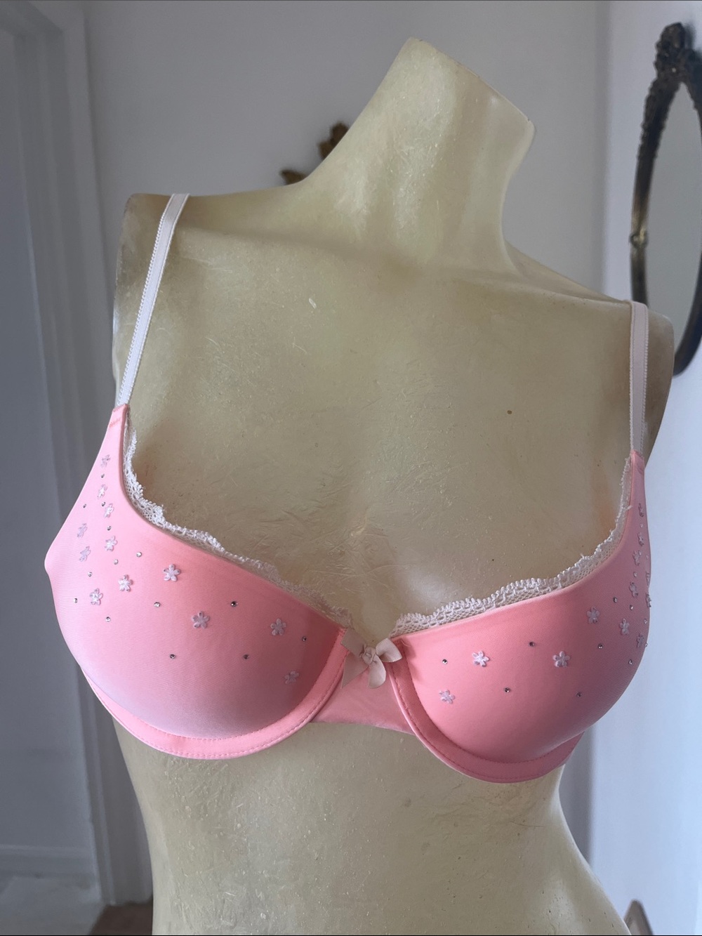 Victoria’s Secret Peachy Padded Demi Bra